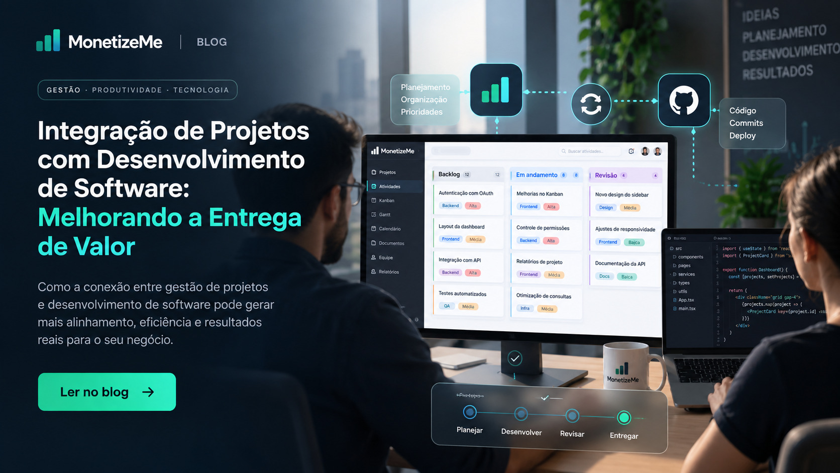Integração de Projetos com Desenvolvimento de Software: Melhorando a Entrega de Valor
